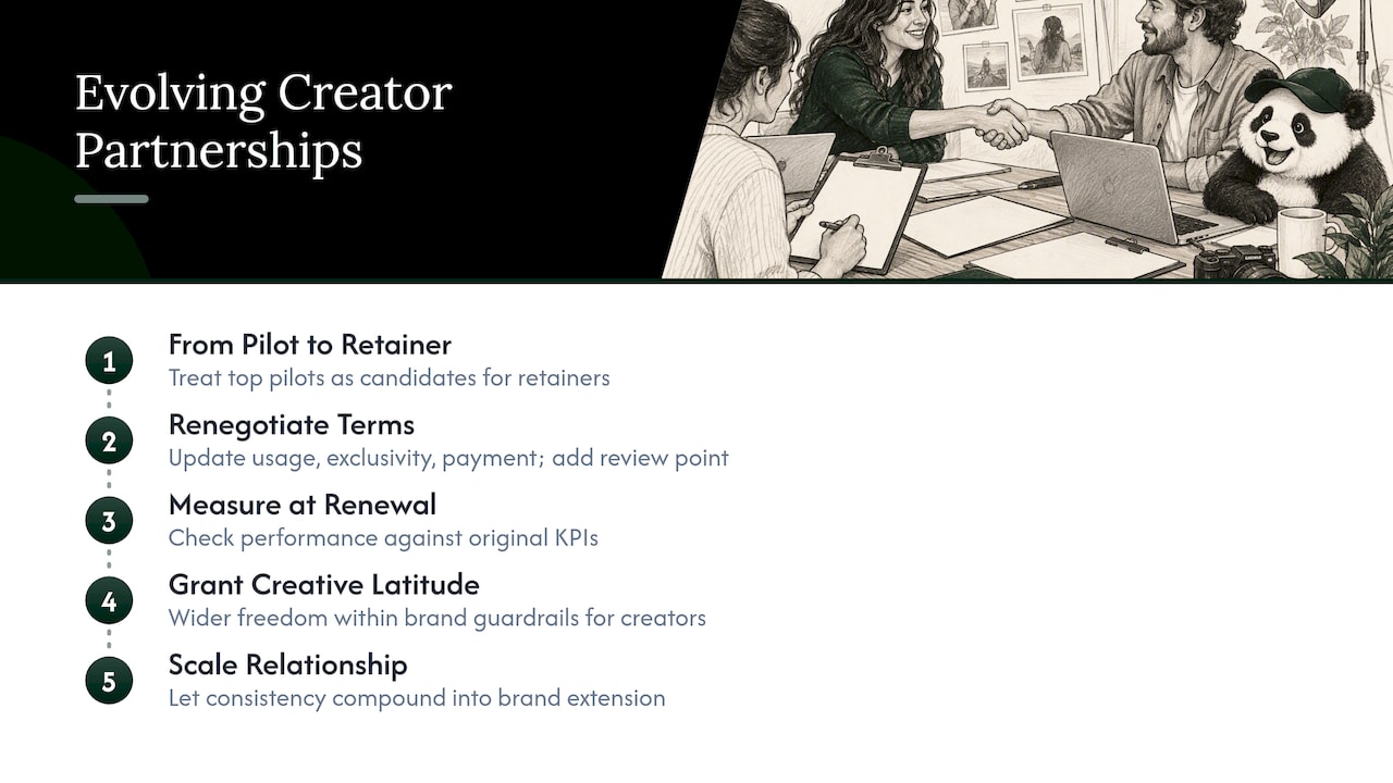 Managing Long-Term Creator Relationships as They Evolve — overview diagram