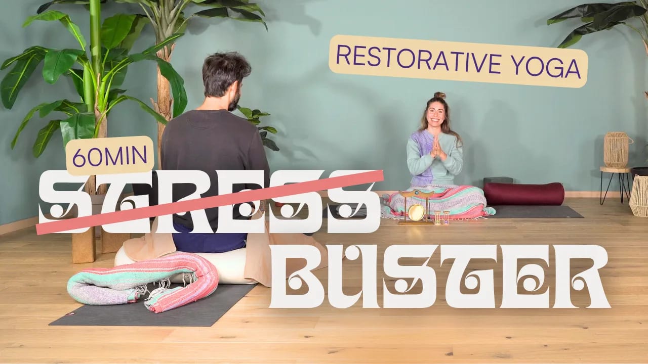 Stress-Busting Restorative Yoga