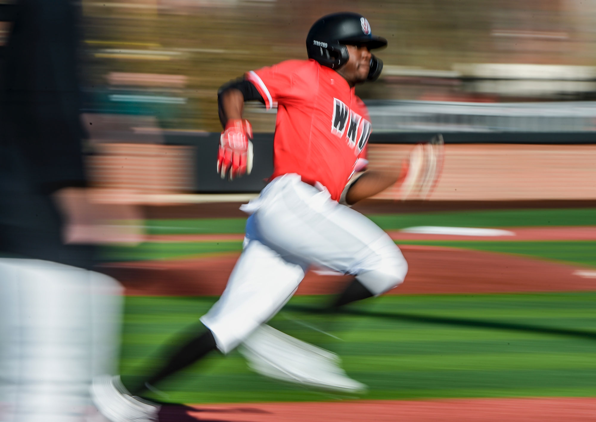 Junior Coleman running fast