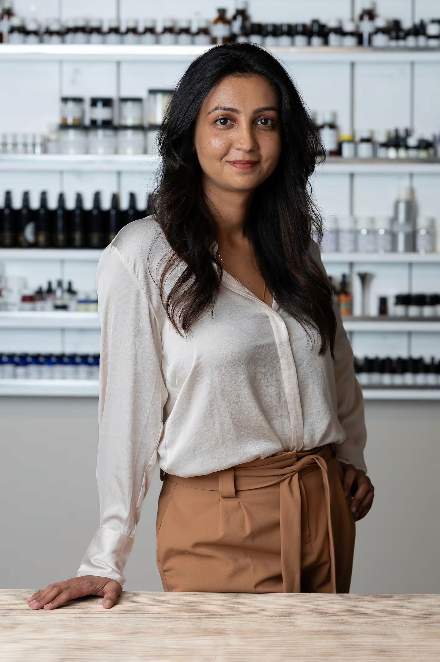 Krupa Koestline, cosmetic chemist and founder of KKT Labs. (ALISON WINTERROTH)