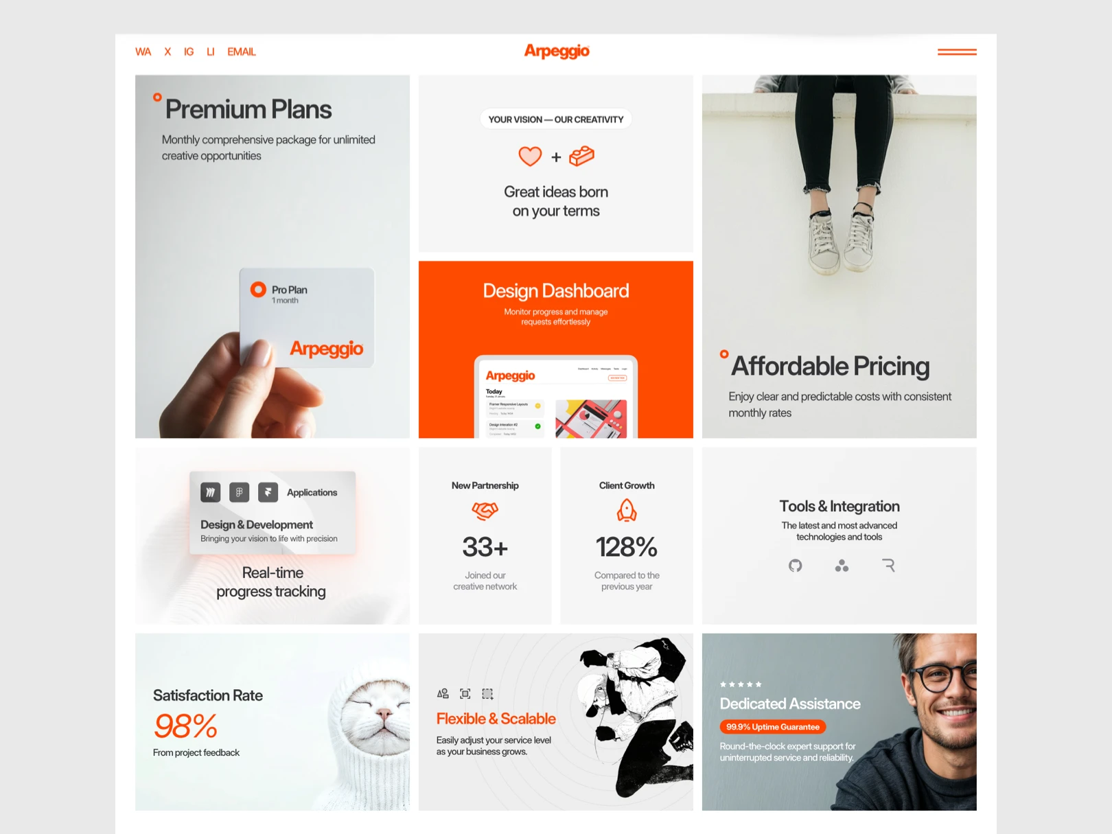 Arpeggio — Agency & Studio Template
