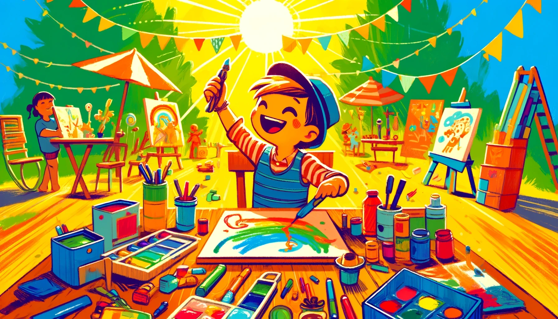 Igniting Imagination: How Summer Day Camps Boost Child Creativity