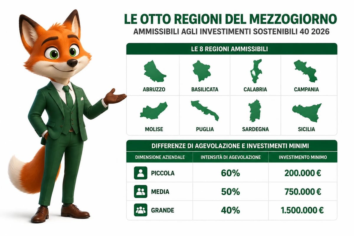Requisiti territoriali bando