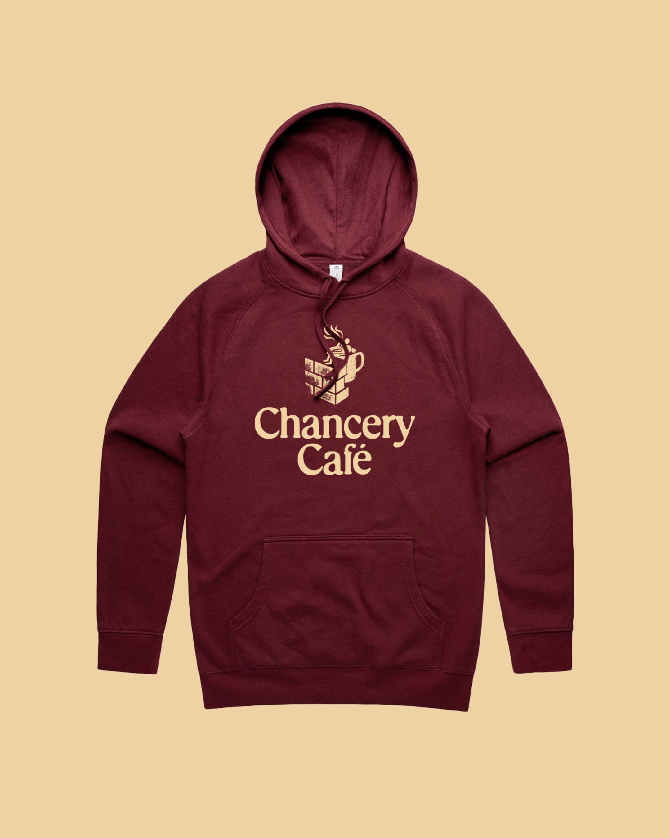 Hoodie mockup representing custom apparel printing by Bendigo Graphics