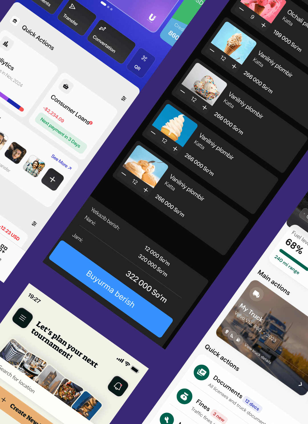 app folder on a mobile phone
