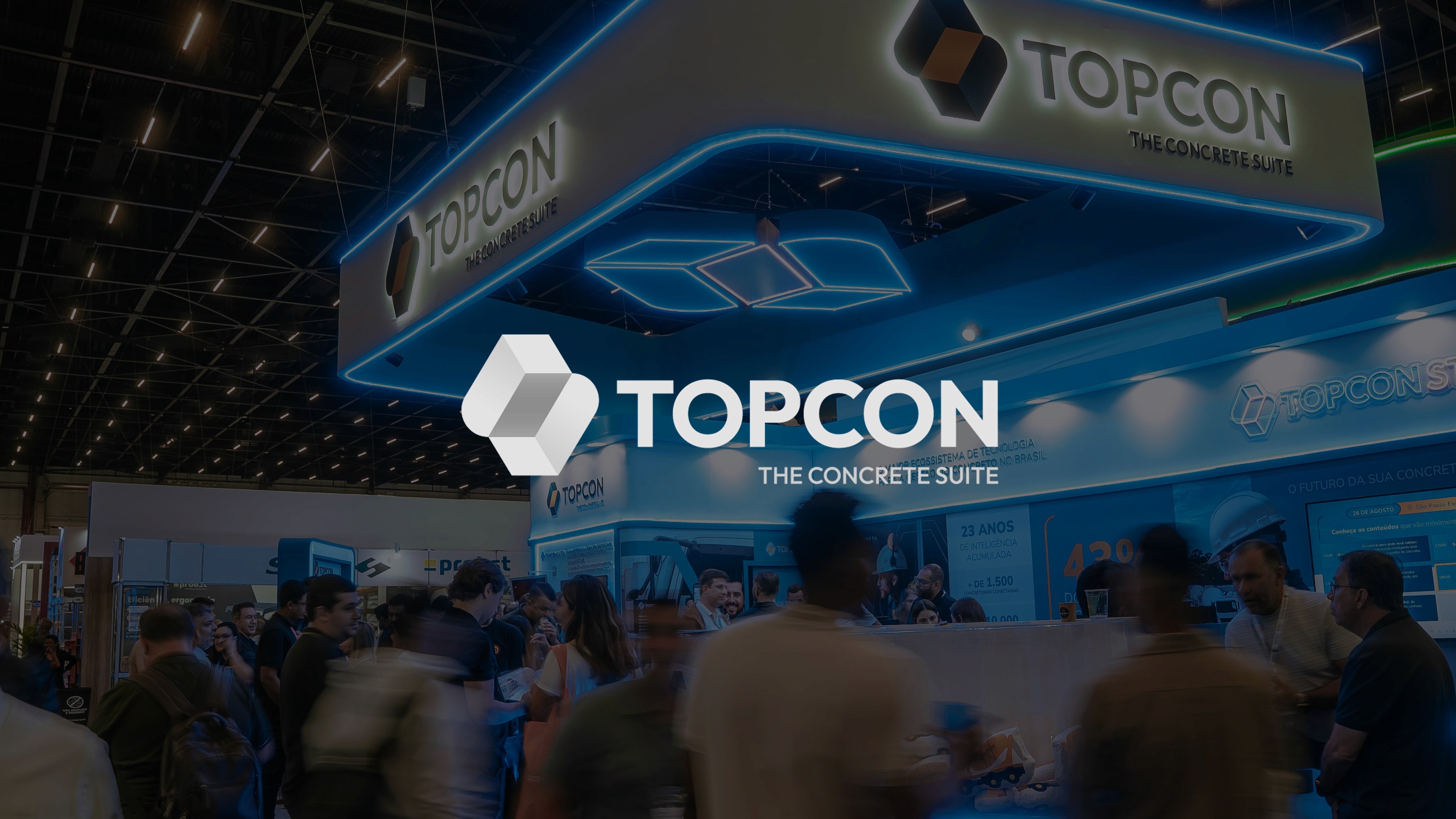 TOPCON NA CONCRETESHOW — projeto audiovisual produzido pela Casa Oito Estúdio
