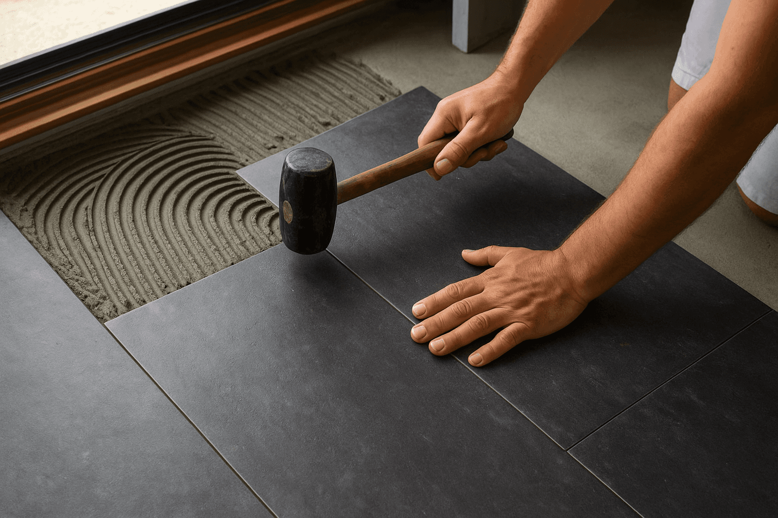 black car with half white and half black background