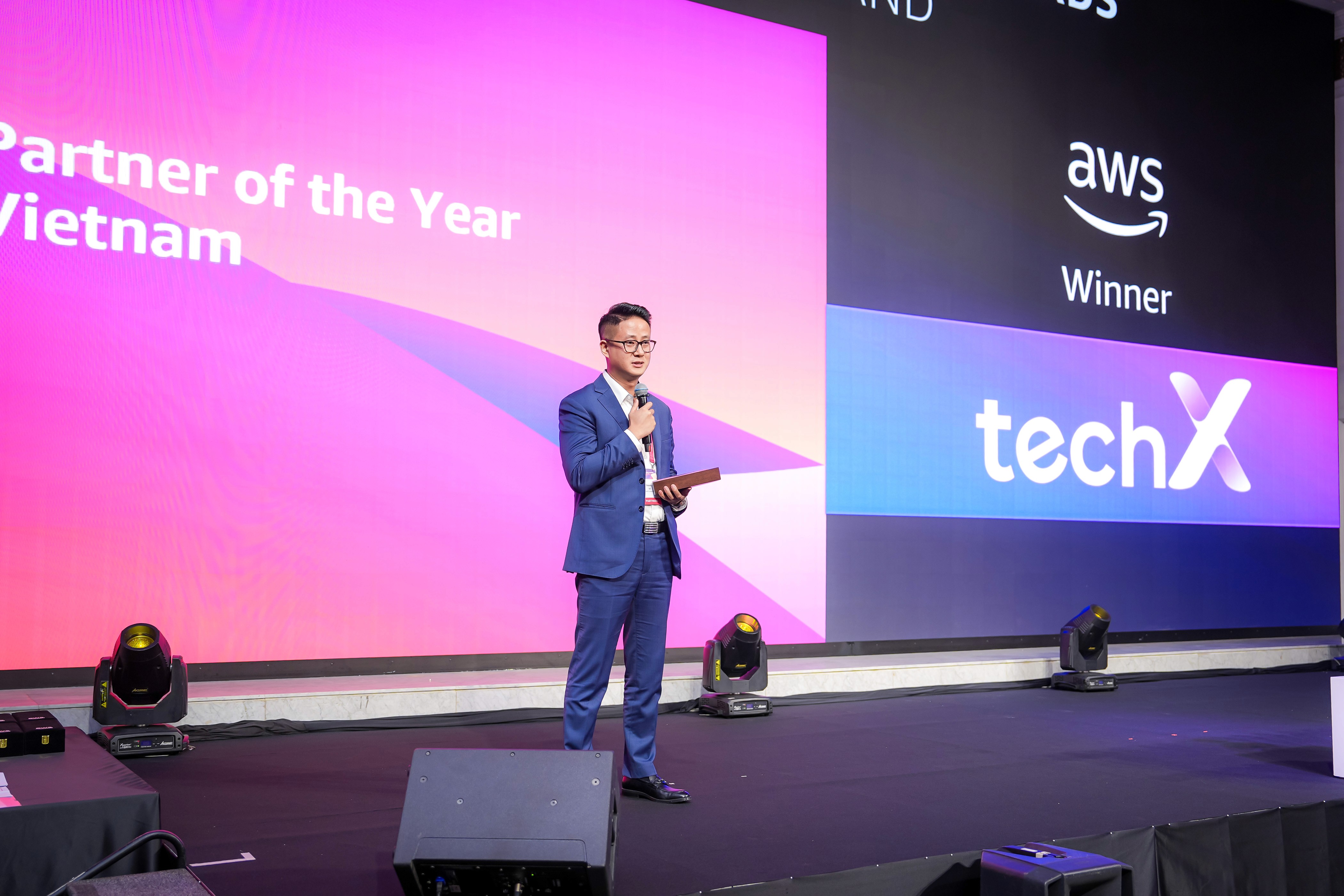 TechX’s representative at AWS ASEAN Partner Summit