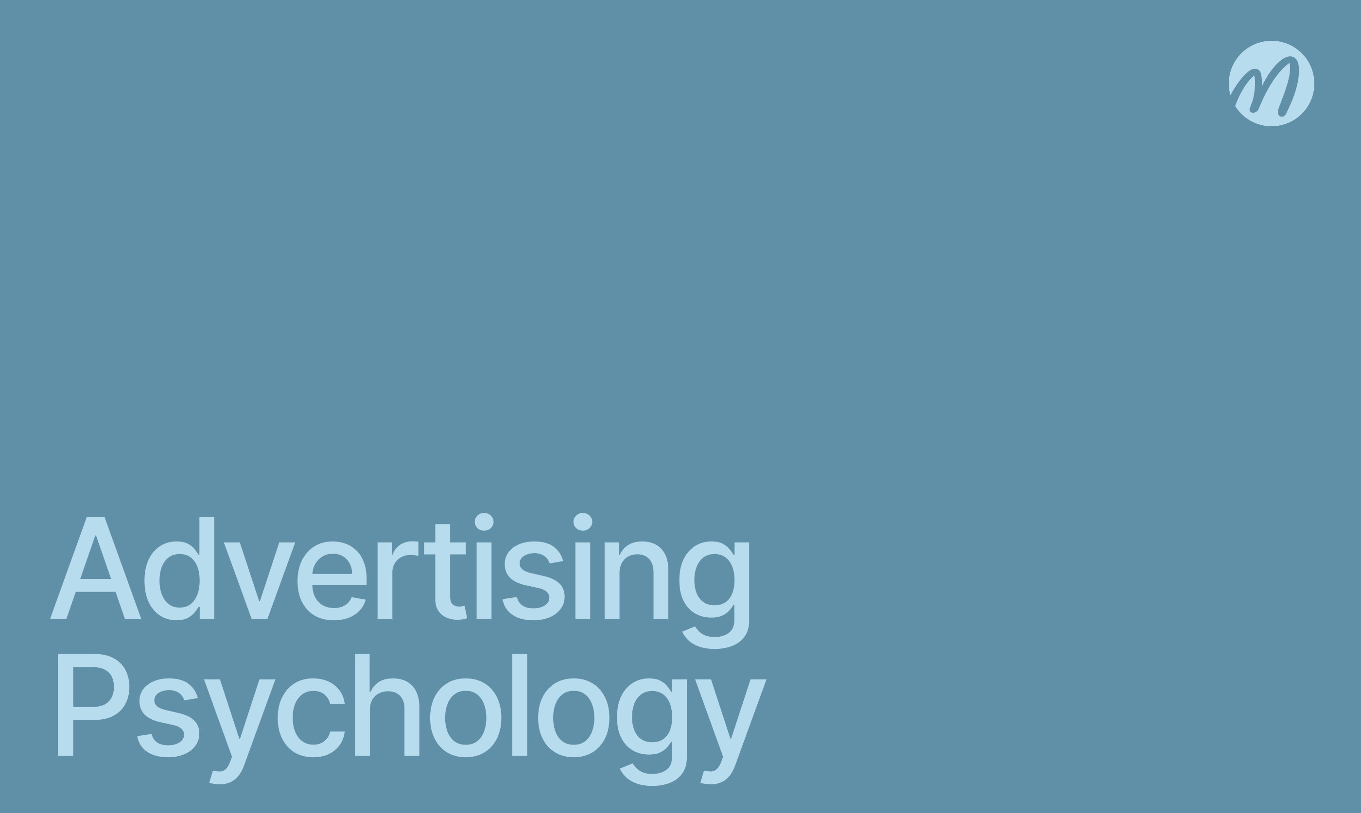 Advertising Psychology