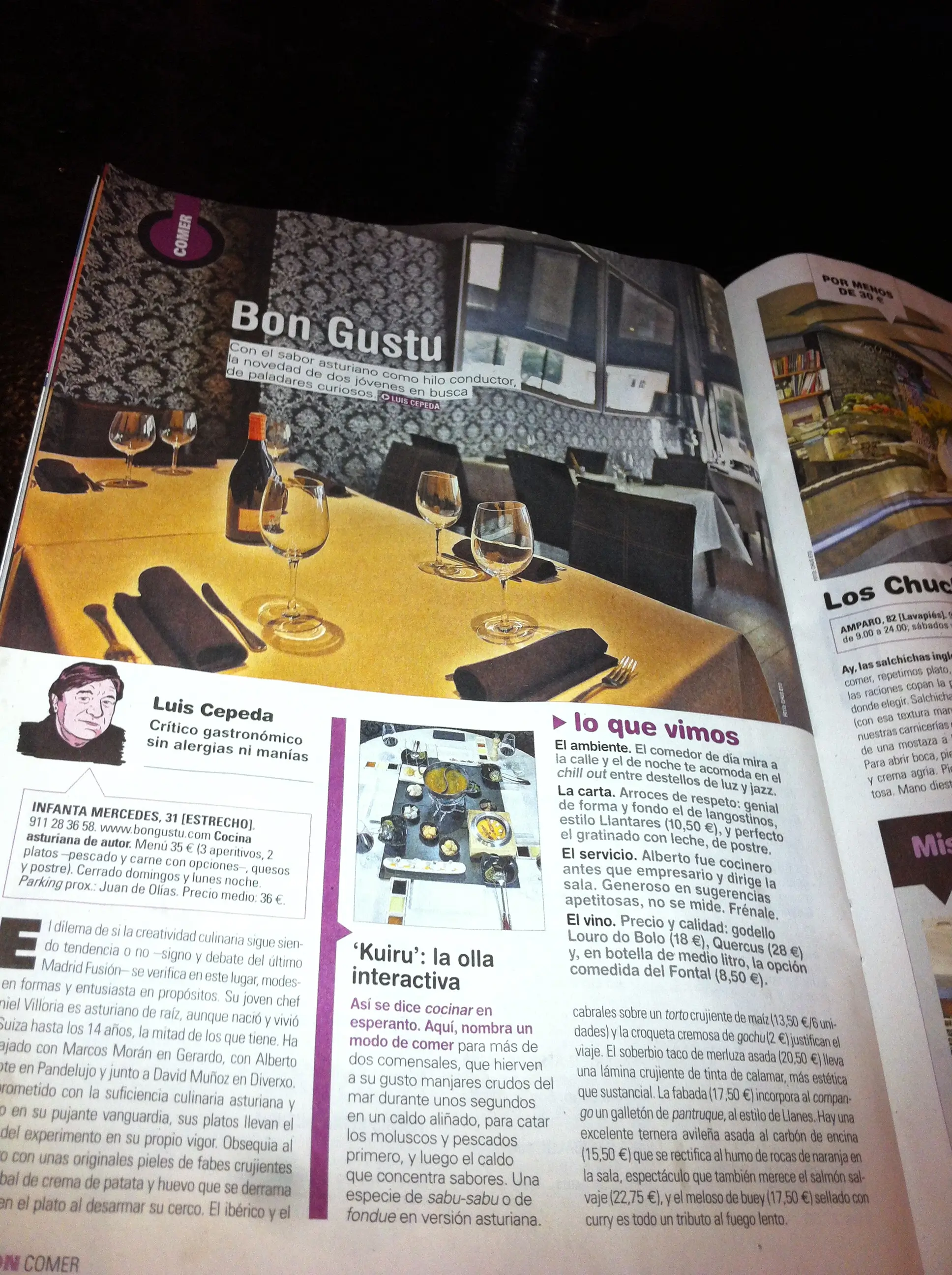 Bongustu en la prensa