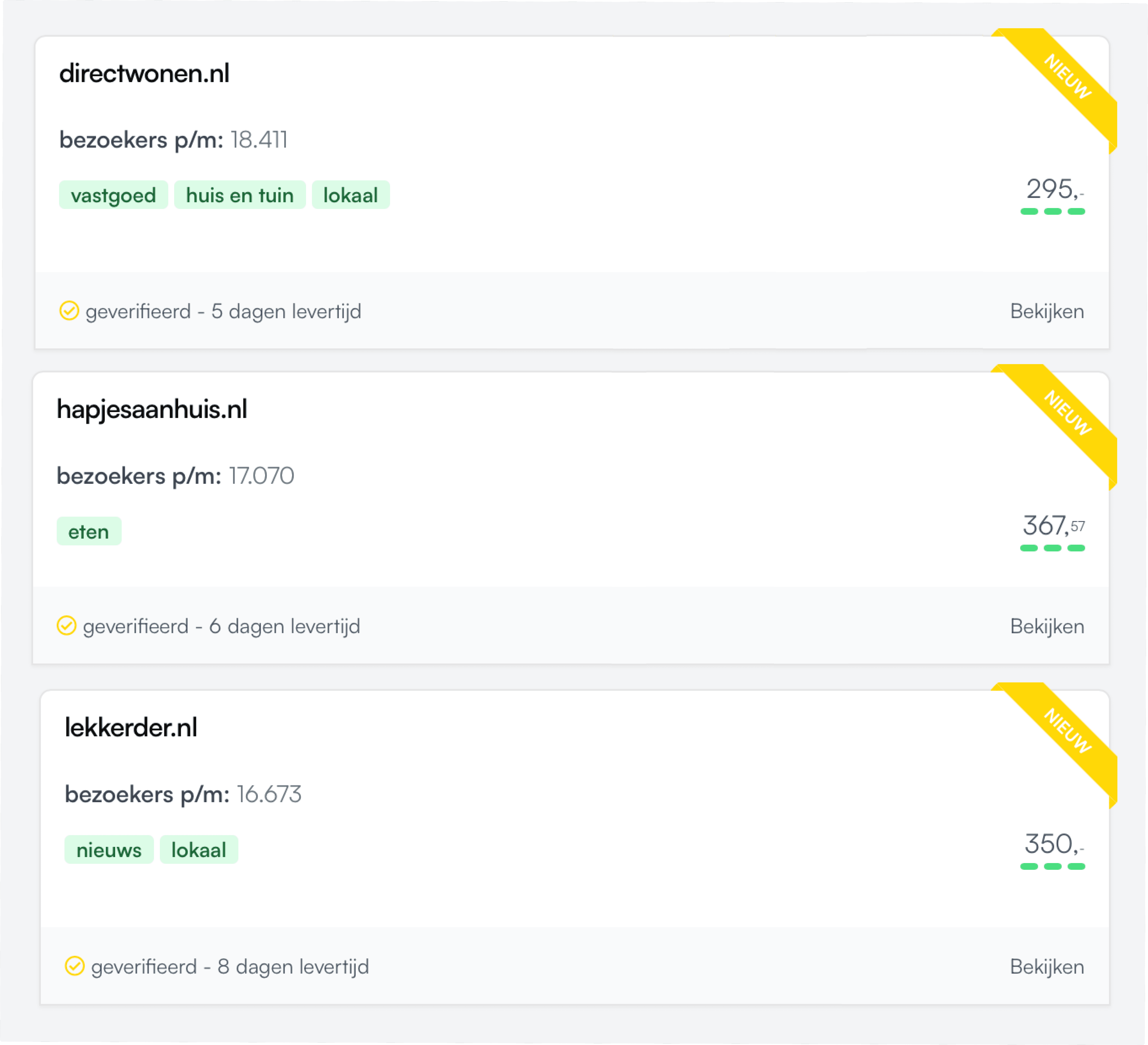 Foto van een paar brand mentions