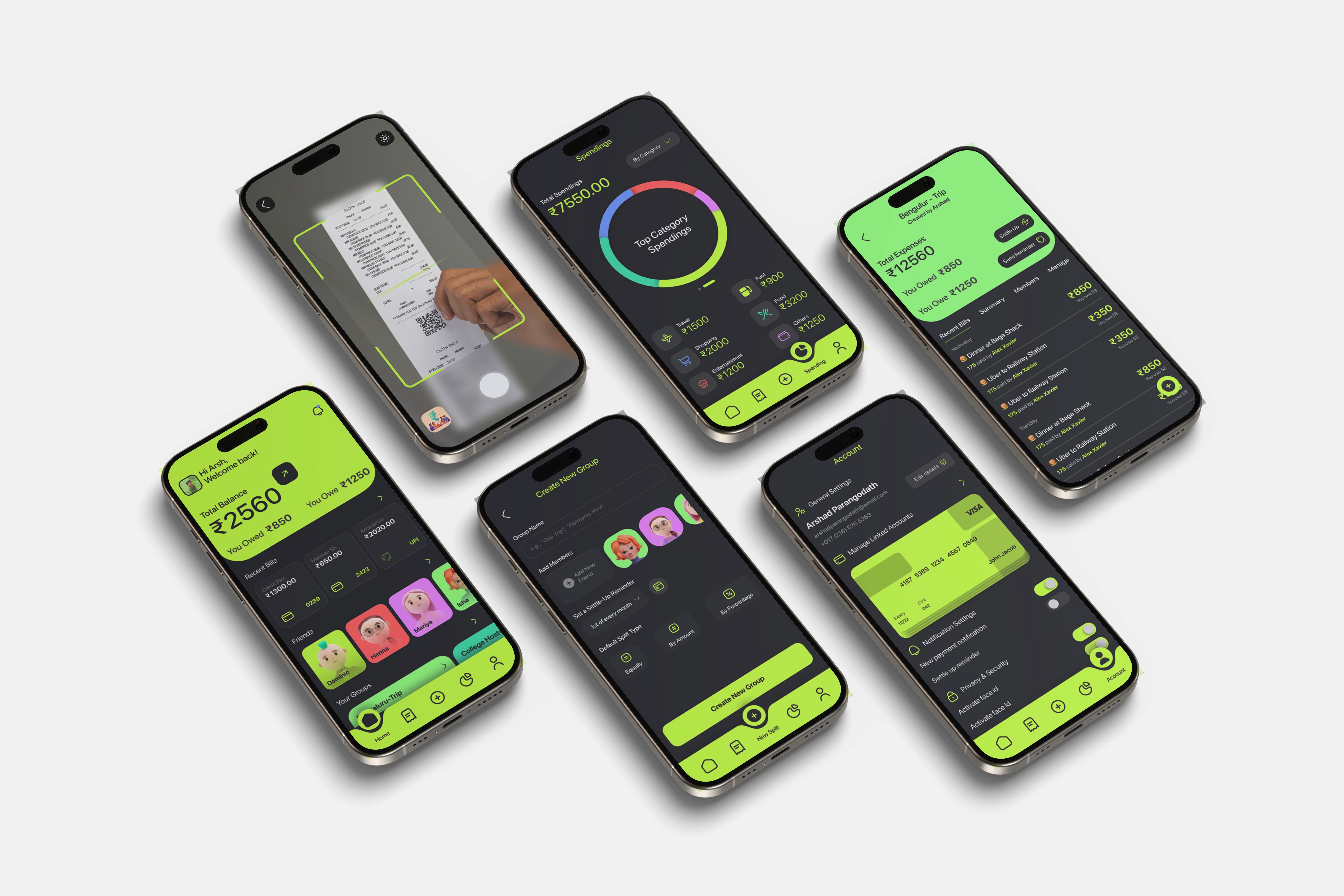 Project showcase laptop mockup