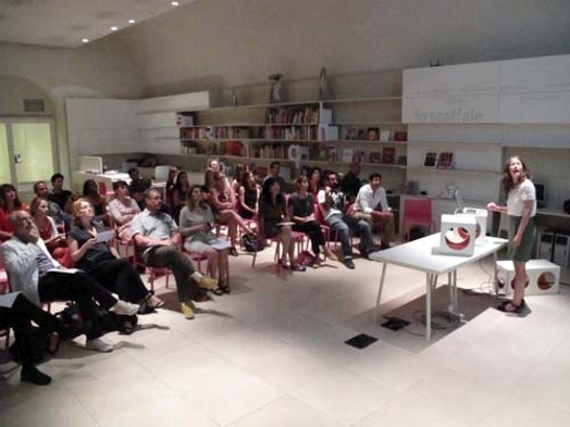 group listening to the presentation