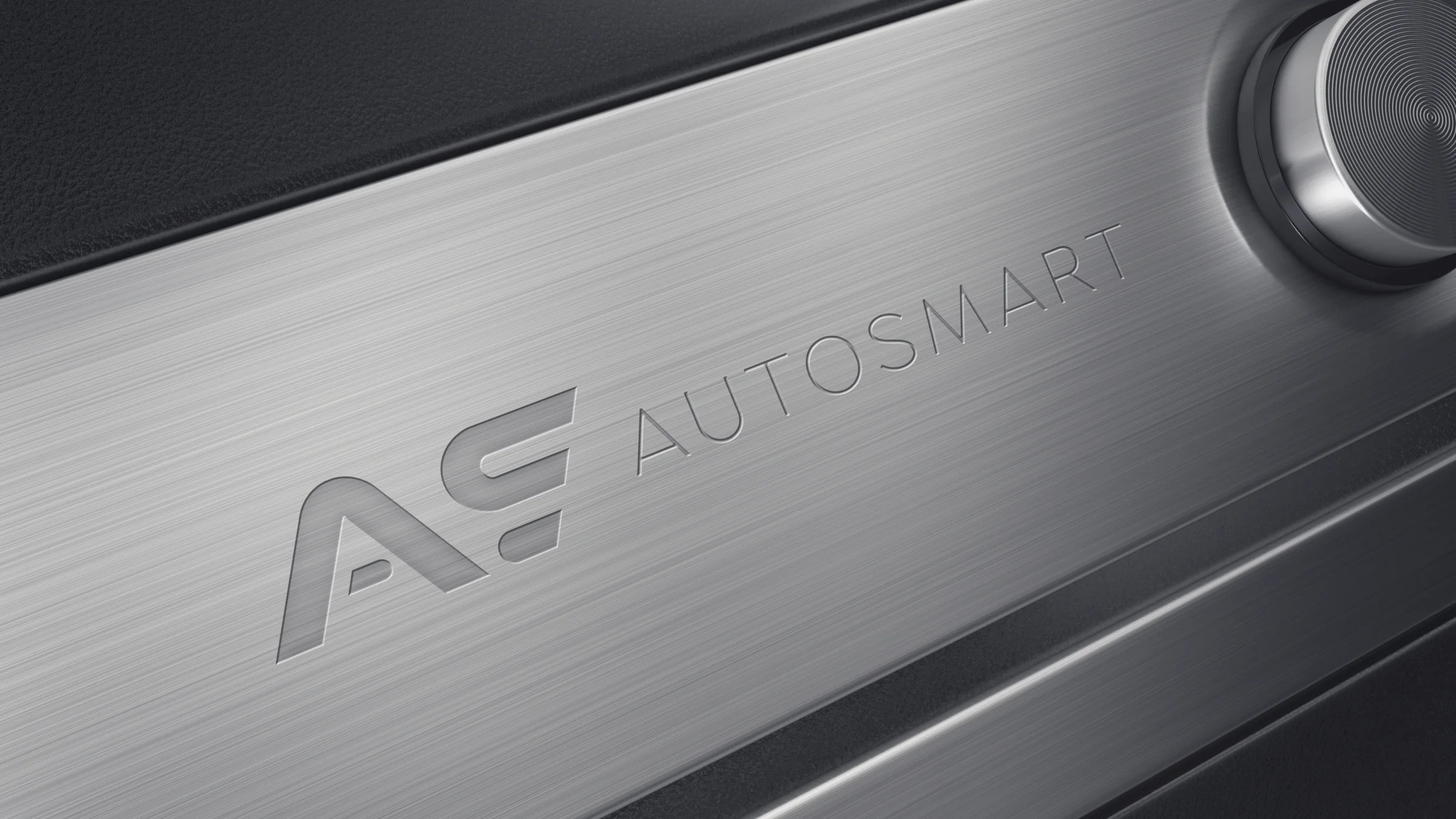 AutoSmart, in-car trim logo mockup