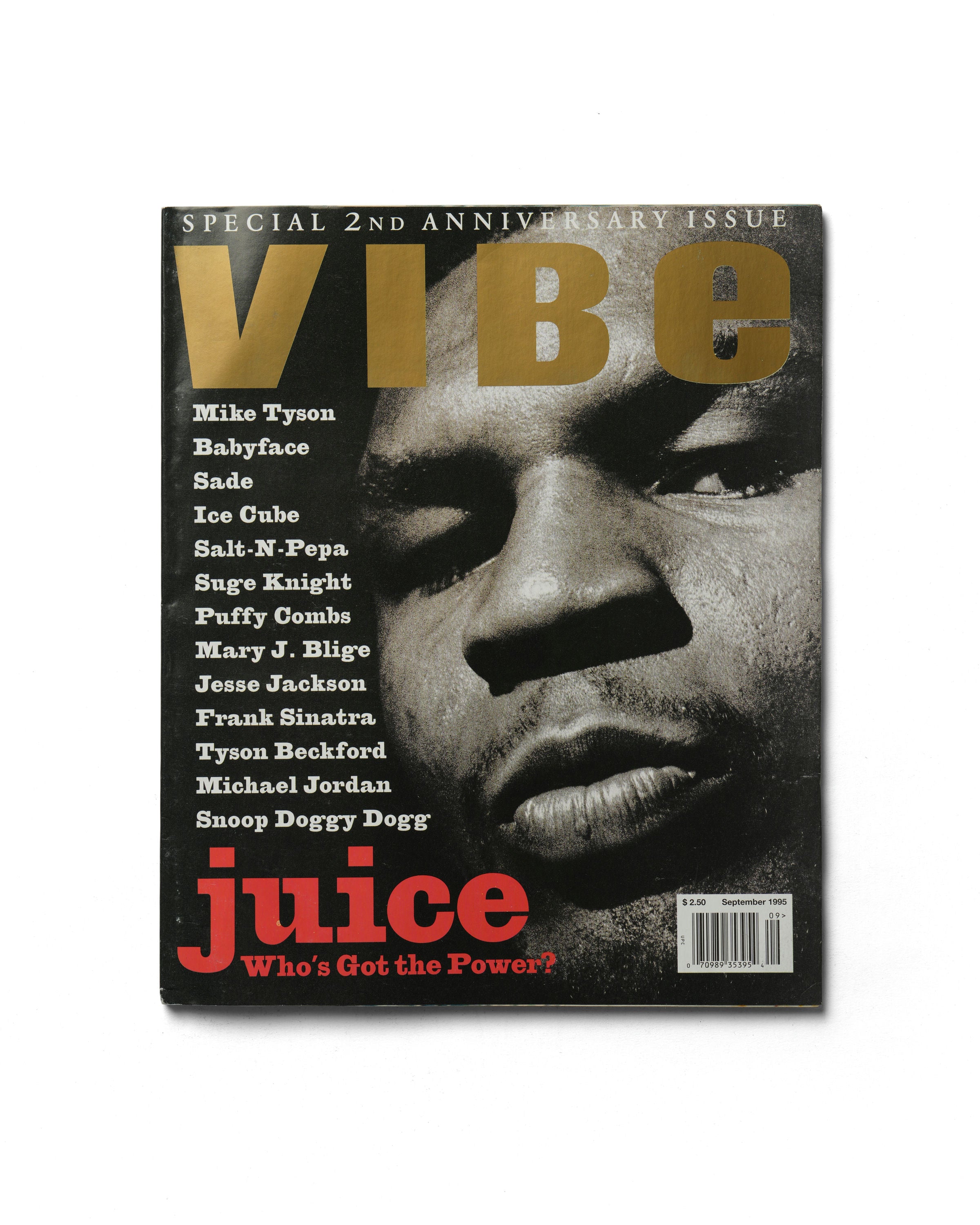VIBE - September 1995 - Front Cover