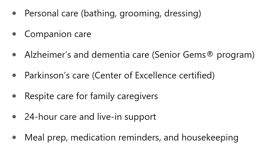 Services Offered by Senior Helpers in Seattle