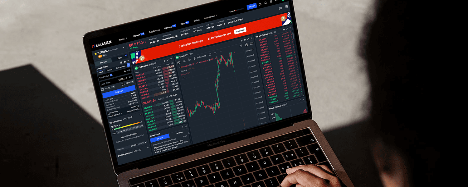 User trading cryptocurrency on a laptop - What Does Onchain Mean in Crypto