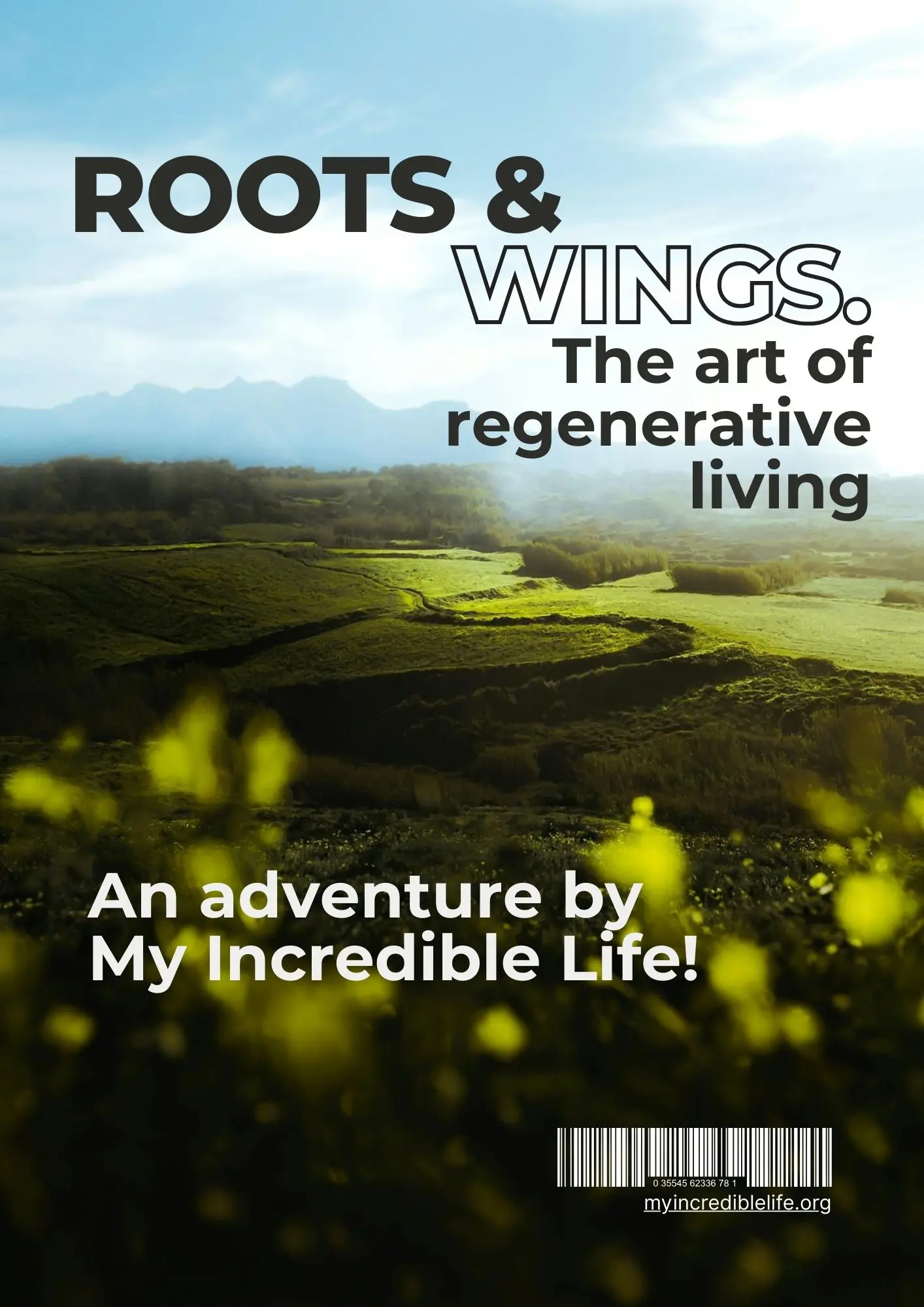 Panoramic view of rolling hills, symbolizing the roots and wings of regenerative living and eco-conscious real estate.