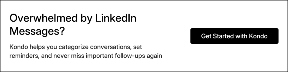 Overwhelmed by LinkedIn Messages?