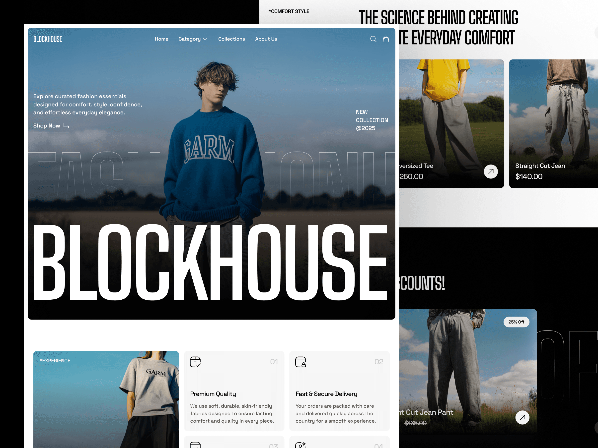 framer eCommerce template
