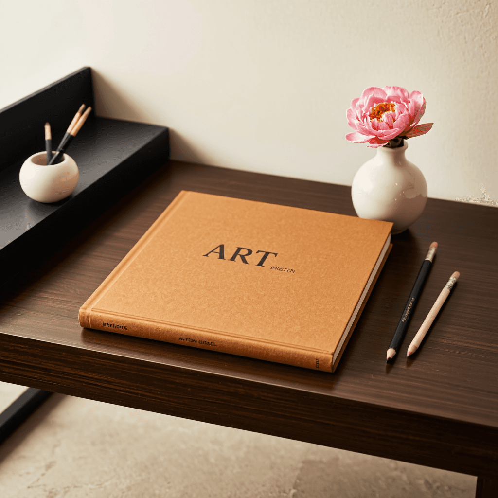product photography of Art Book