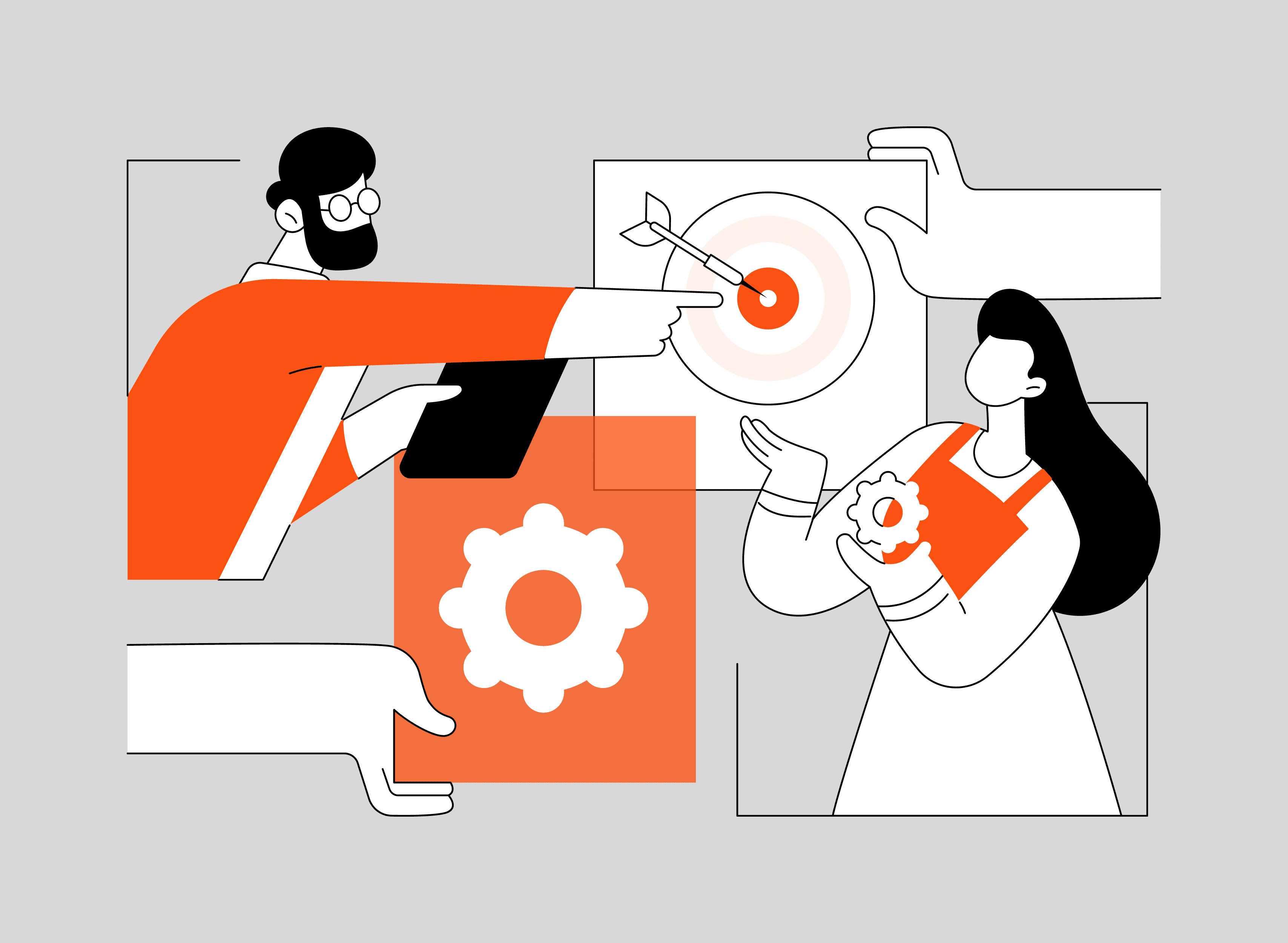 man standing near high-rise building