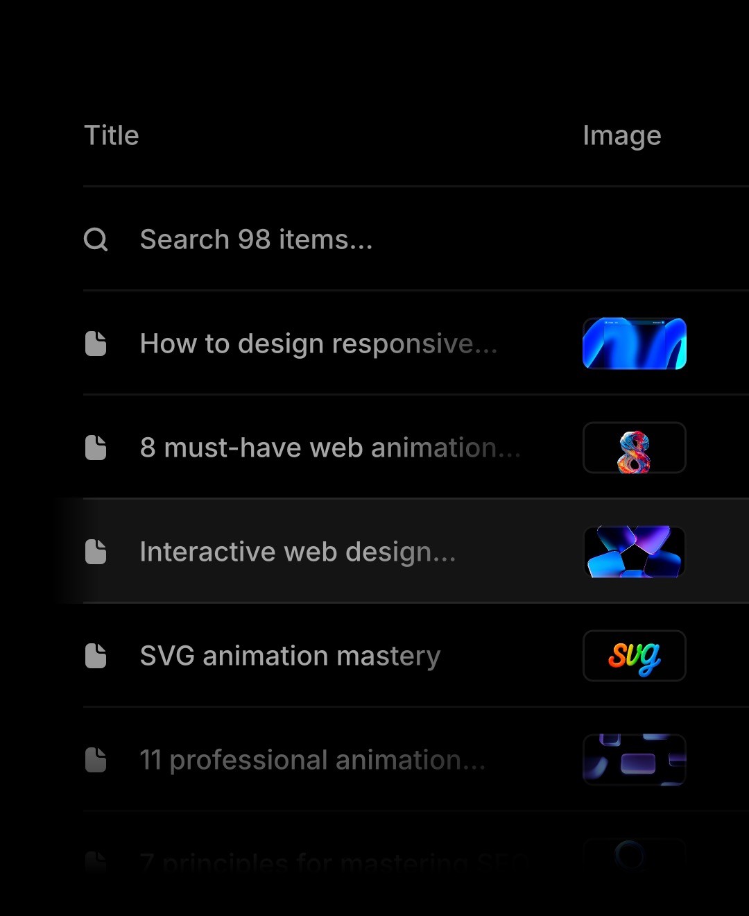 Manage robust CMS collections in Framer