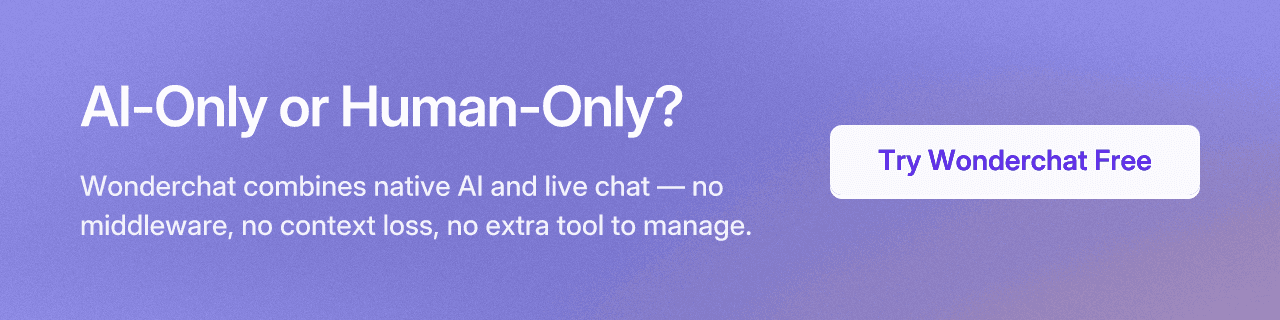AI-Only or Human-Only?