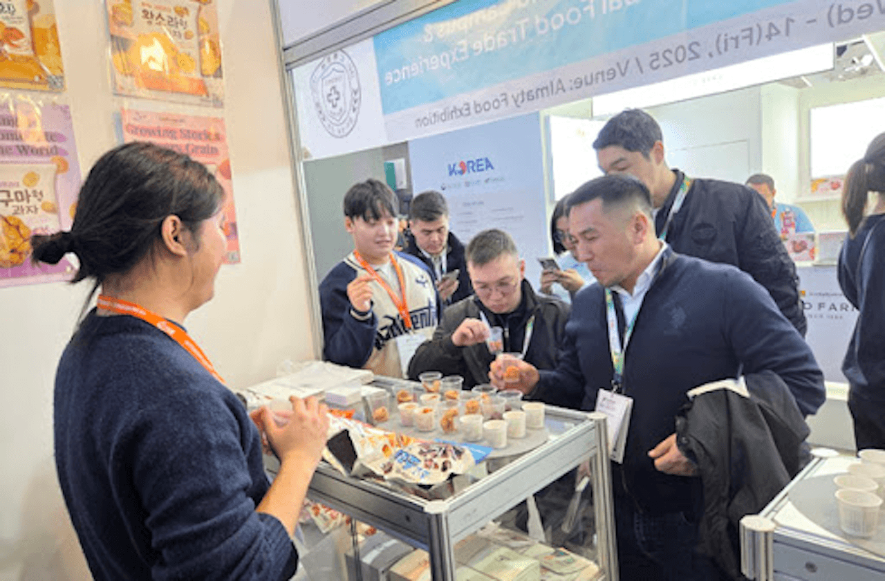 새한그레인 제품에 만족하는 바이어