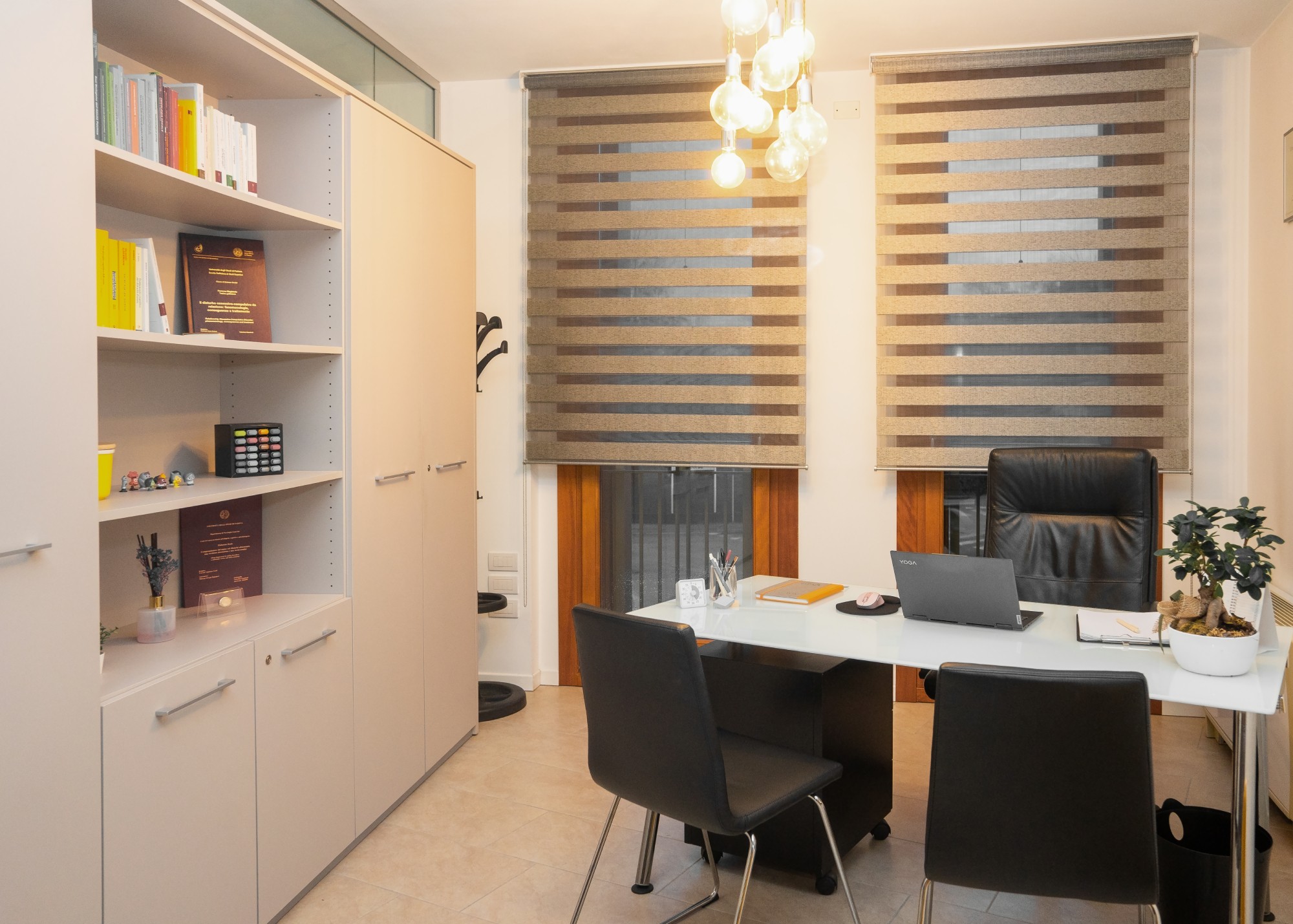 Foto degli interni dello spazio di psicologia dove riceve Valentina Gaudenzi Psicologa