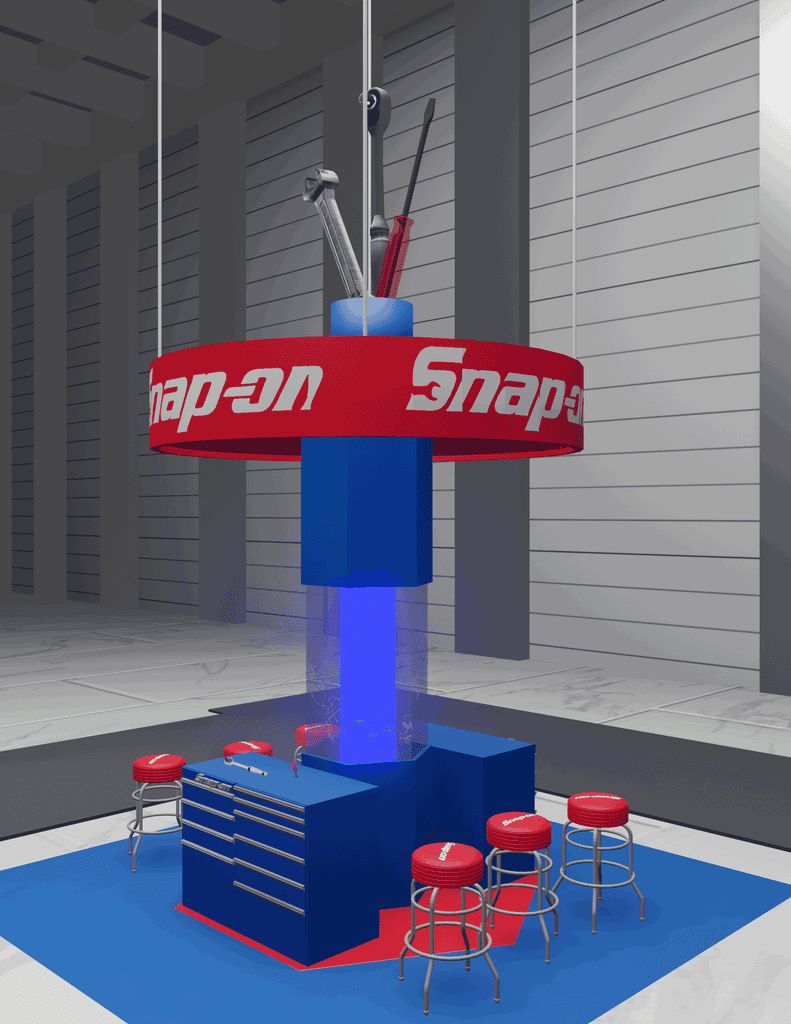 snapon tradeshow booth angle 3