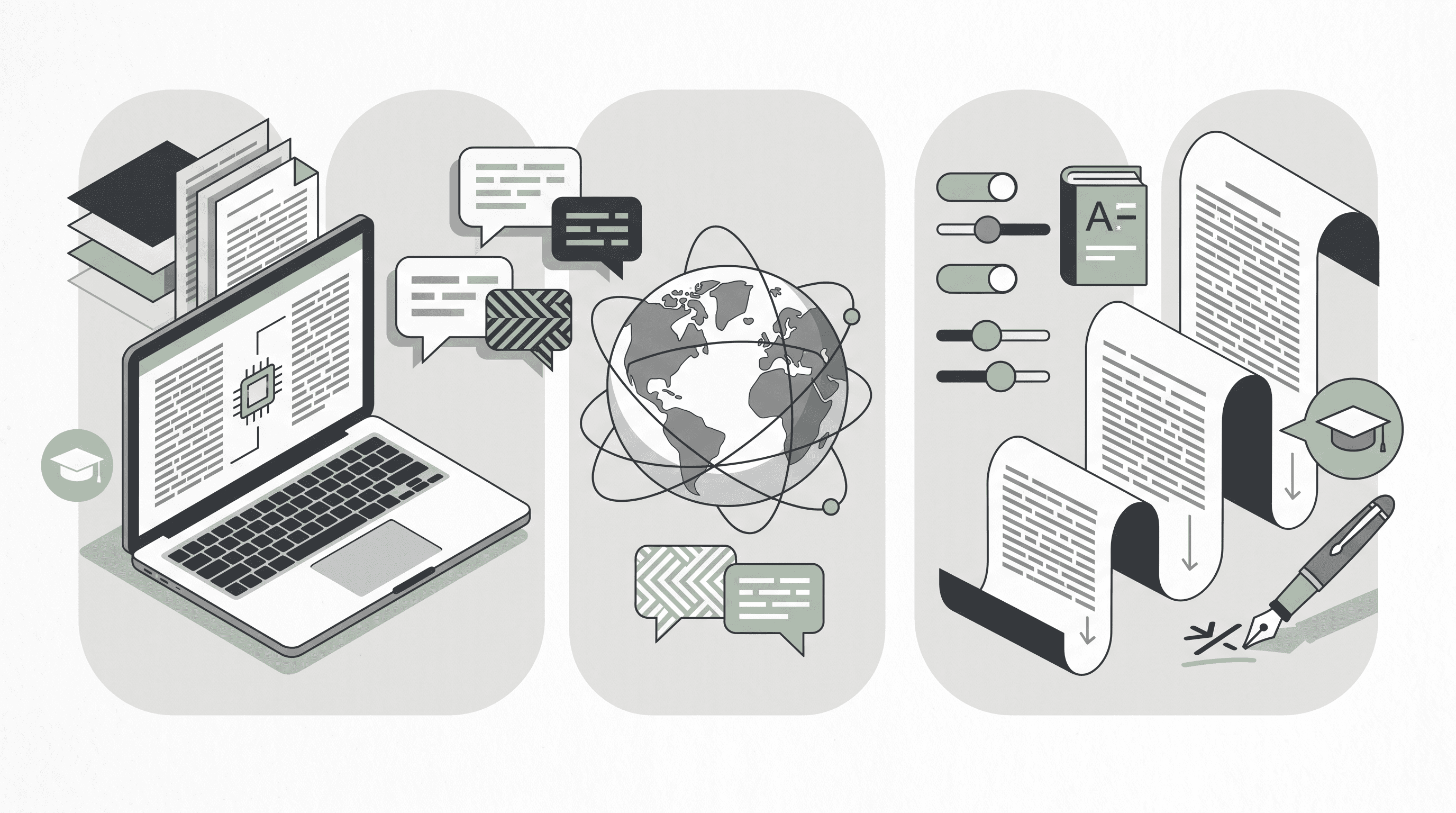 Comparison of general-purpose AI translation tools