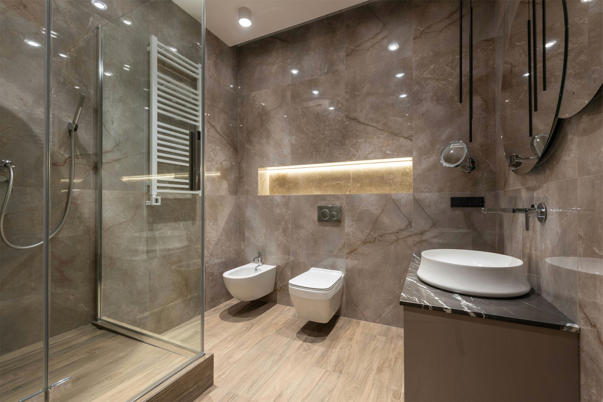 Picture of modern bathroom