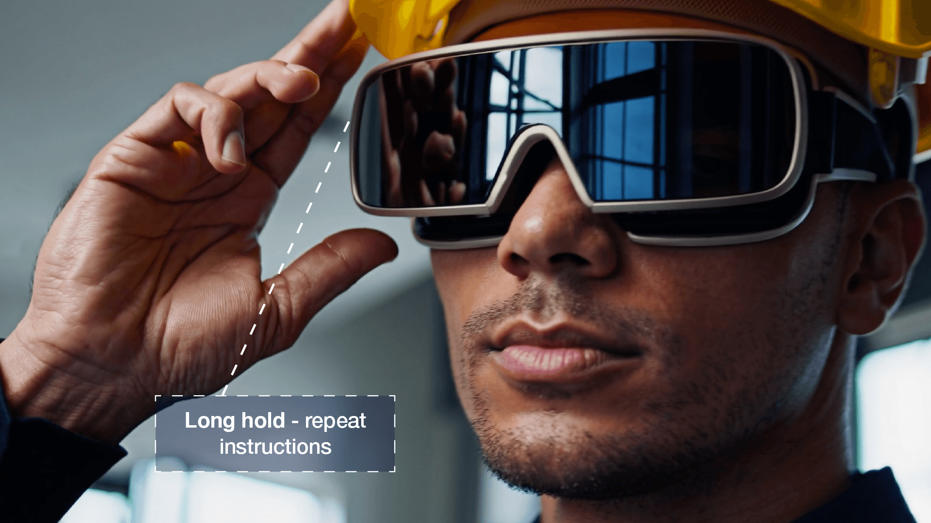 Super Glasses AI voice interface