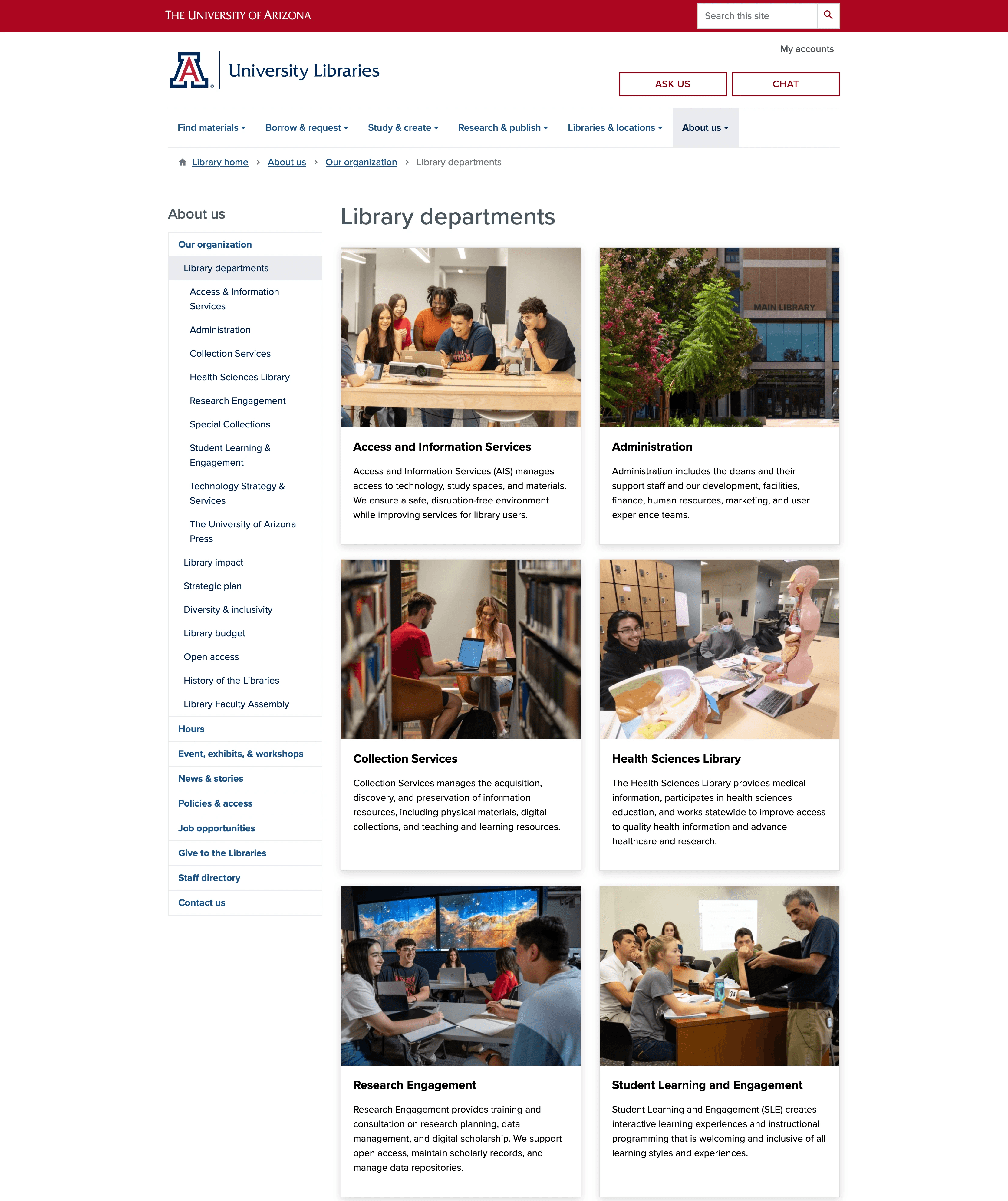 Library department final look