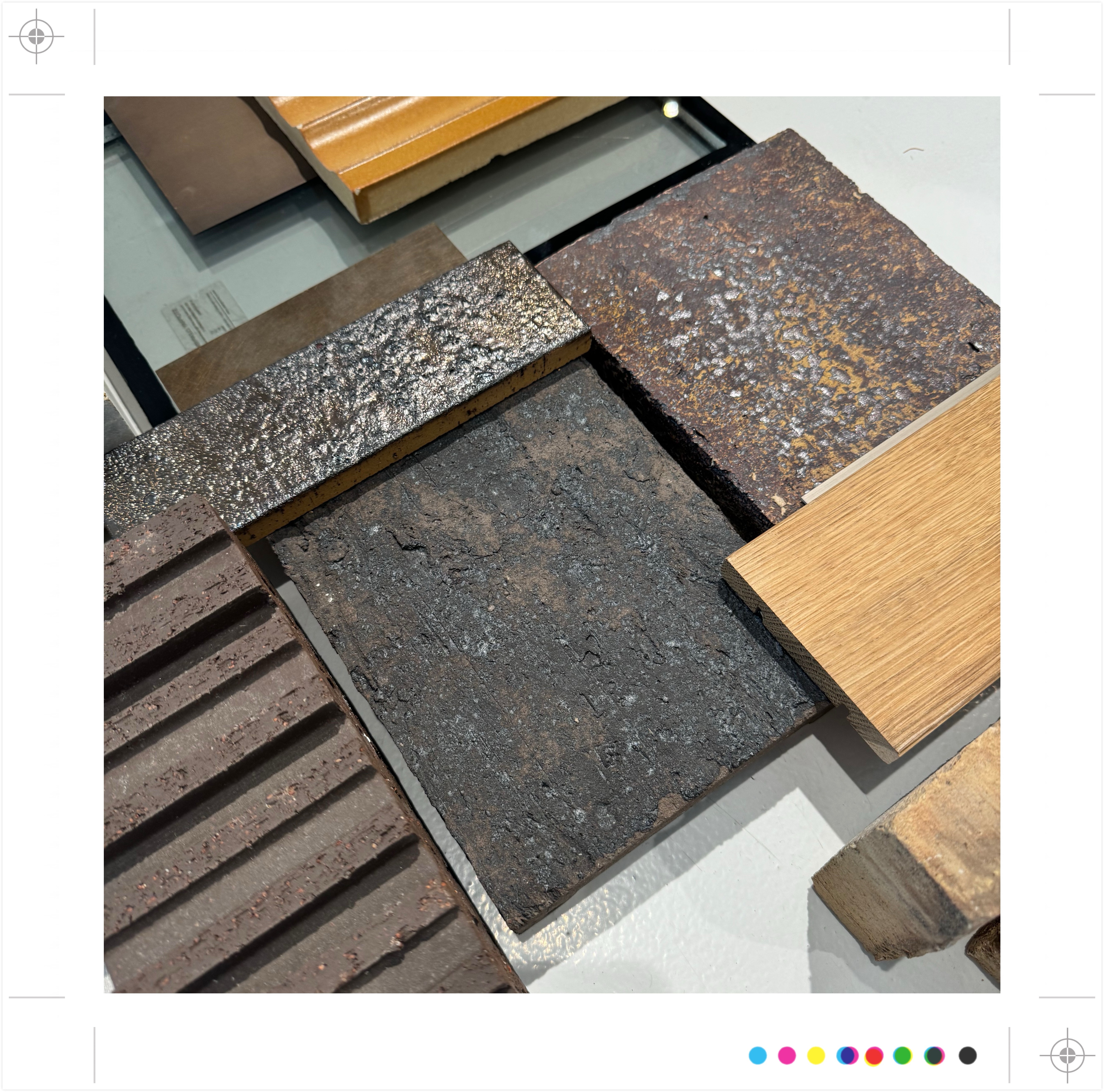 Assortiment van verschillende soorten bouwmaterialen, close-up.