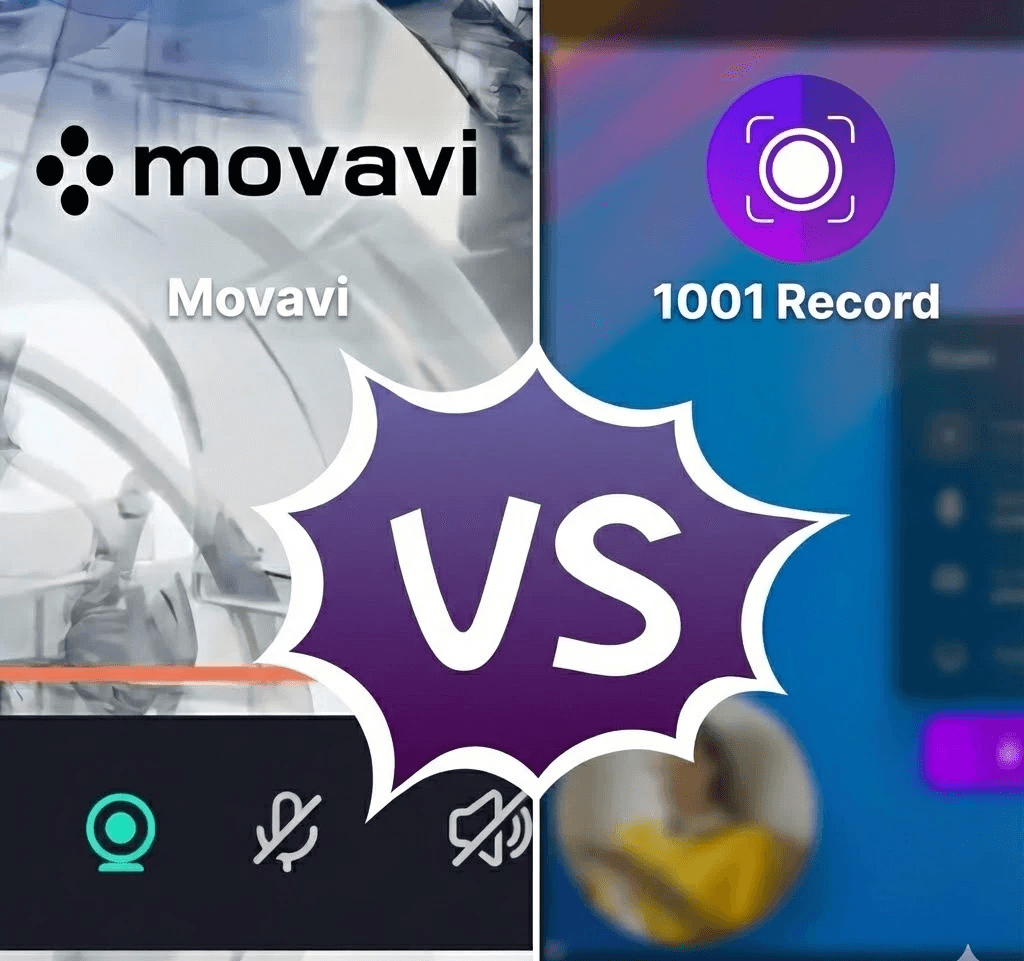movavi vs 1001 record