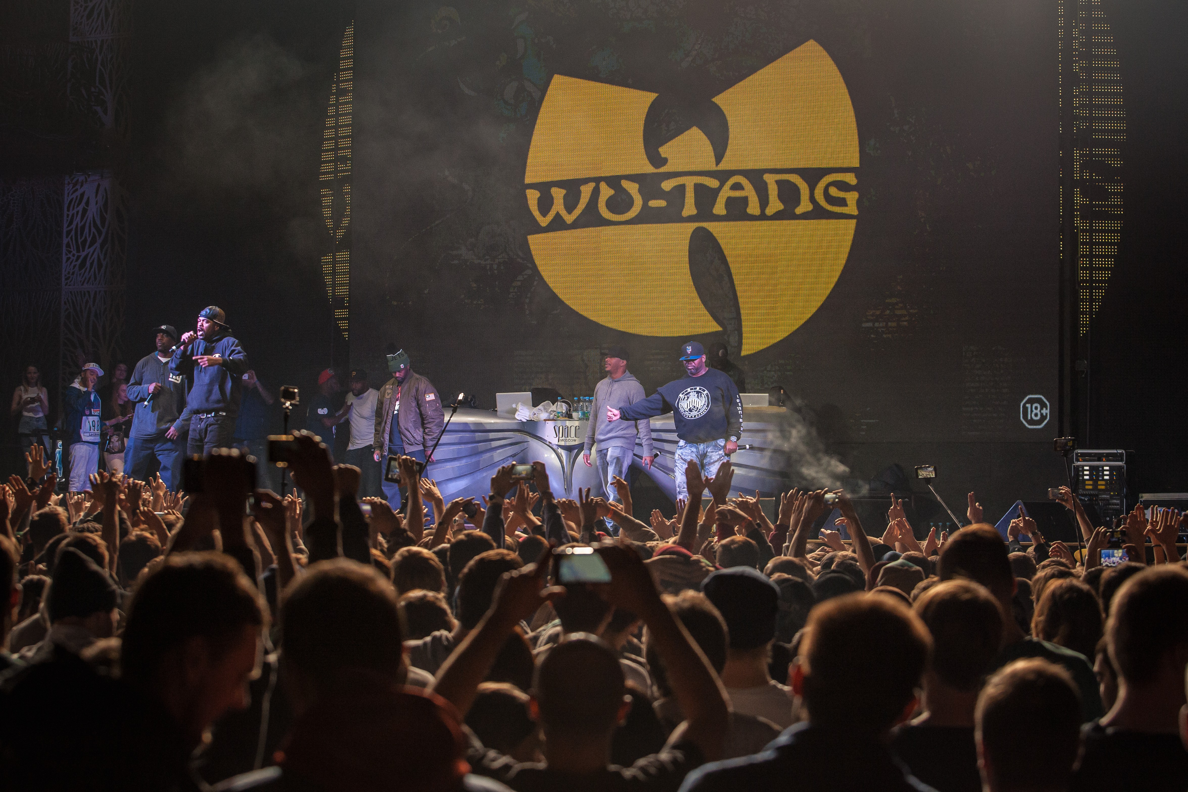 Wu-Tang Clan performing live