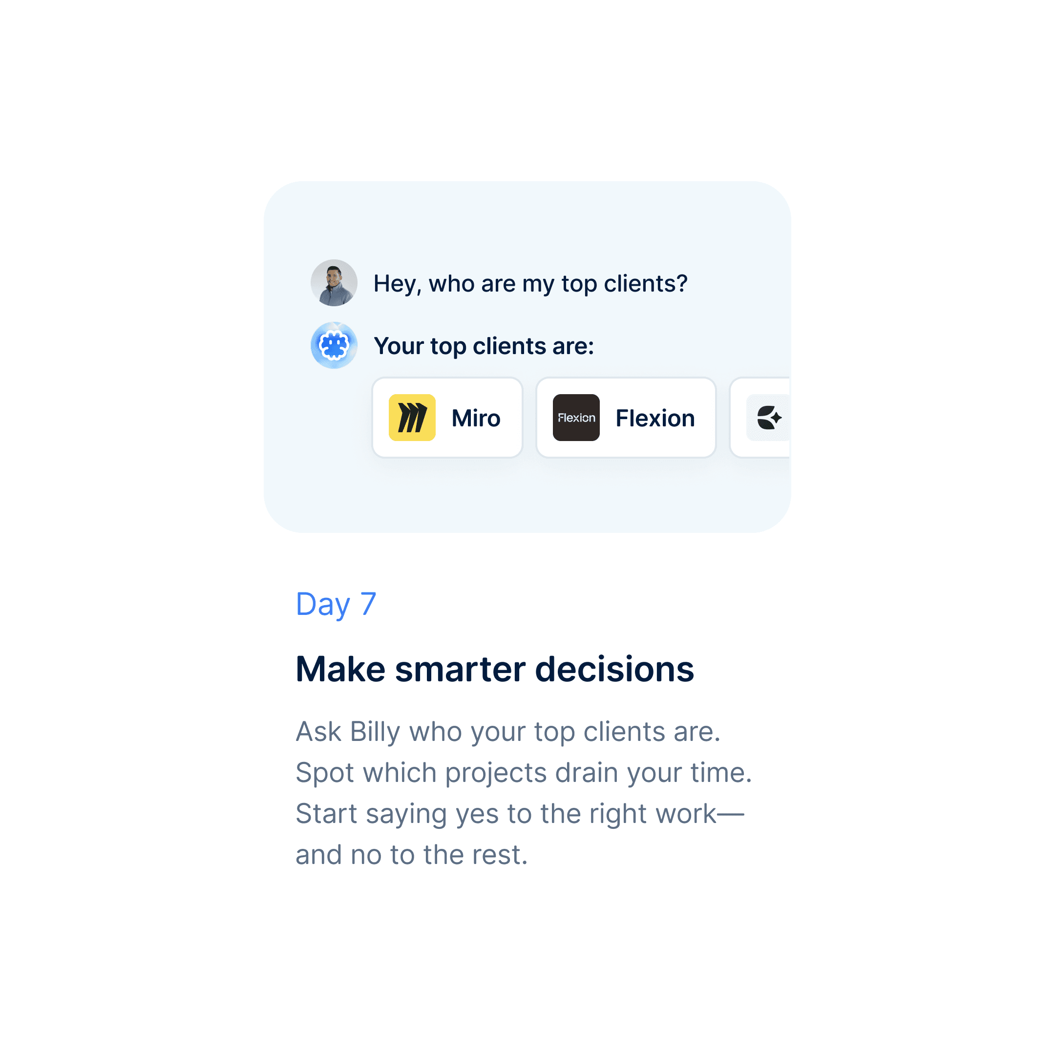 Billow - Make smarter decisions