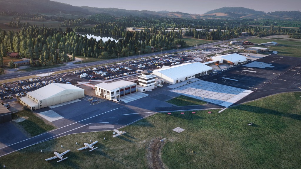 Rotorua Airport Runway and Terminal