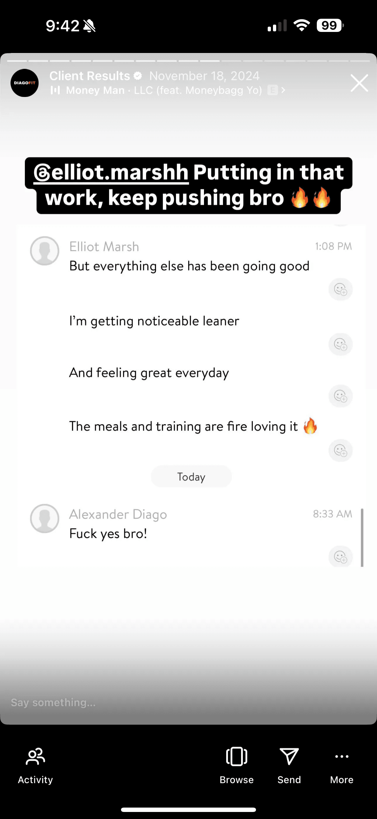 Diagofit conversation 8