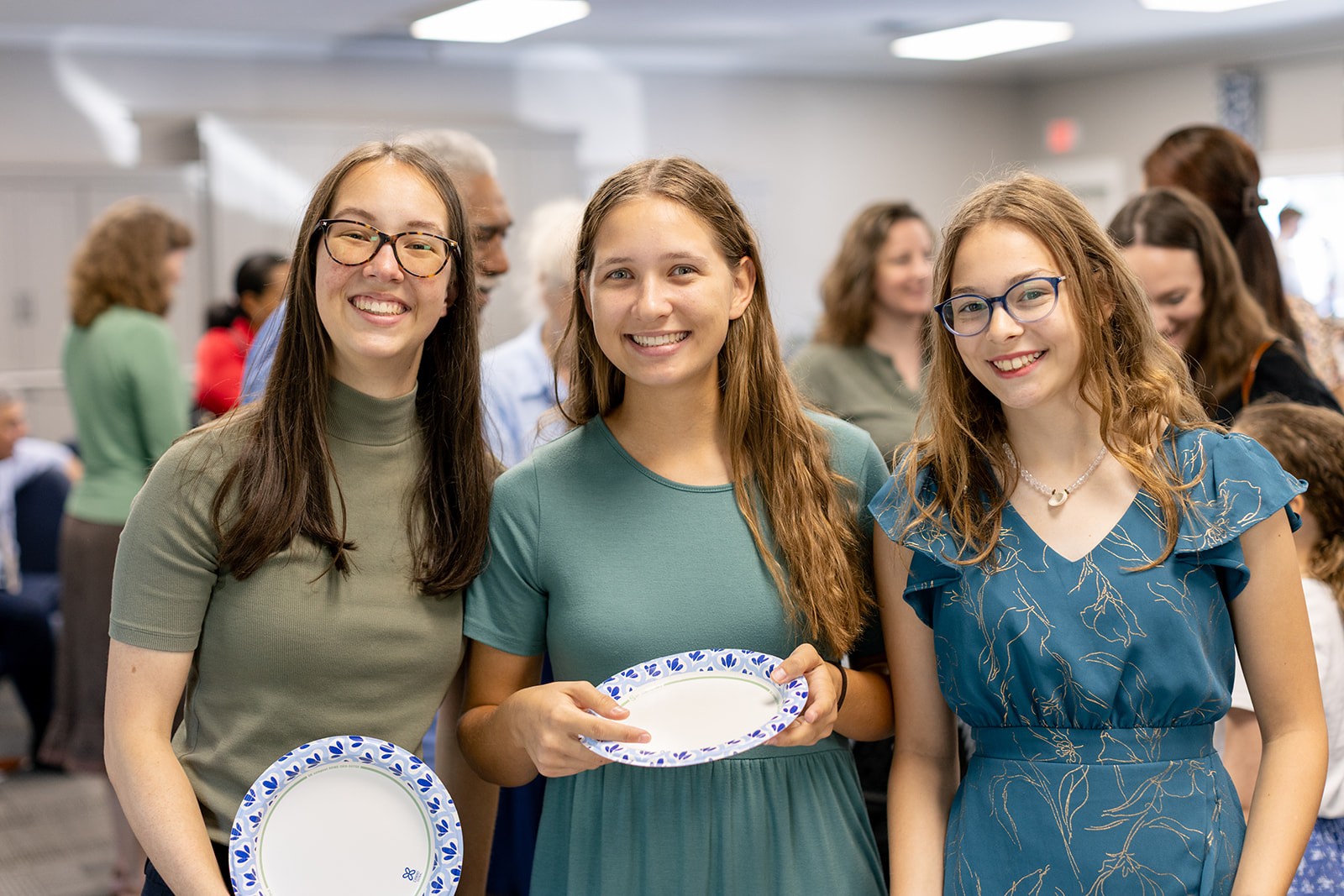 threes sisters at the church in College Station