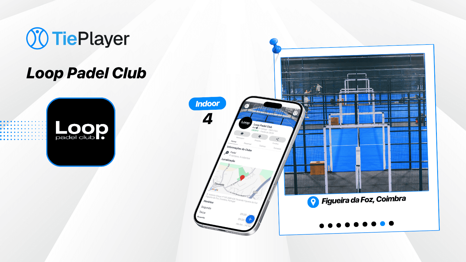 Book a padel court at Loop Padel Club