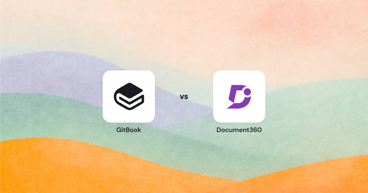 gitbook vs document360