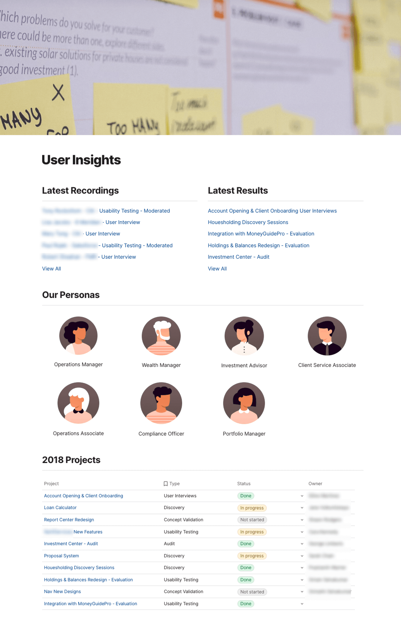 Research Toolkit - Internal Site