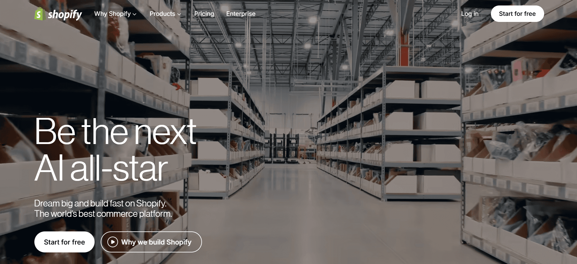 Shopify no code website builder