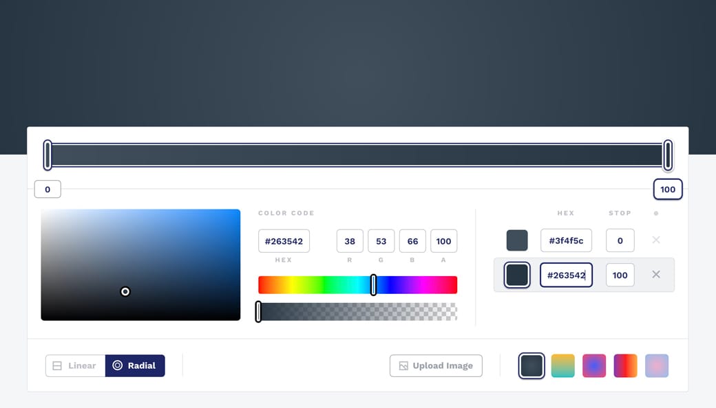 CSS Gradient Tool