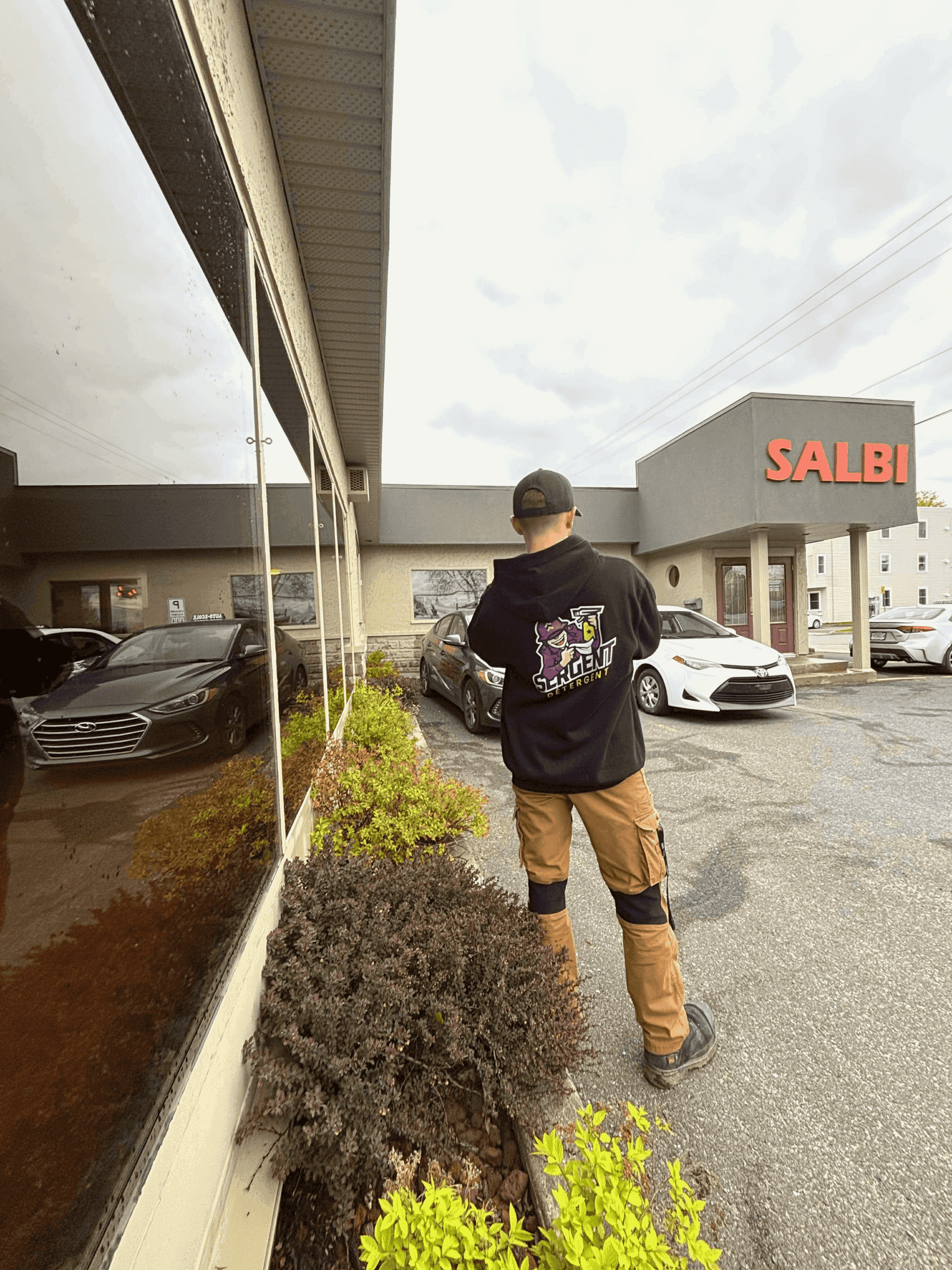 Lavage de vitres commerciales à Montmagny