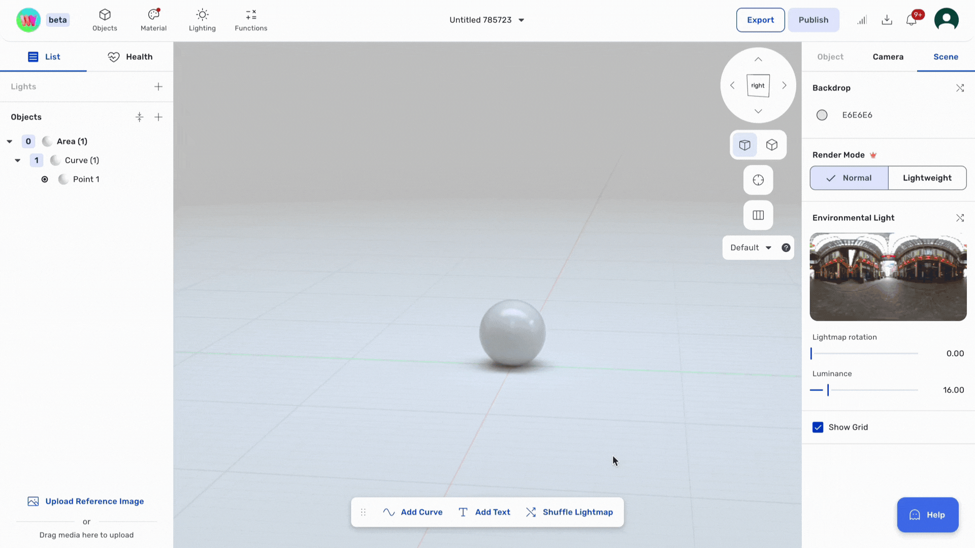A short video showing how users can form shapes with Womp.