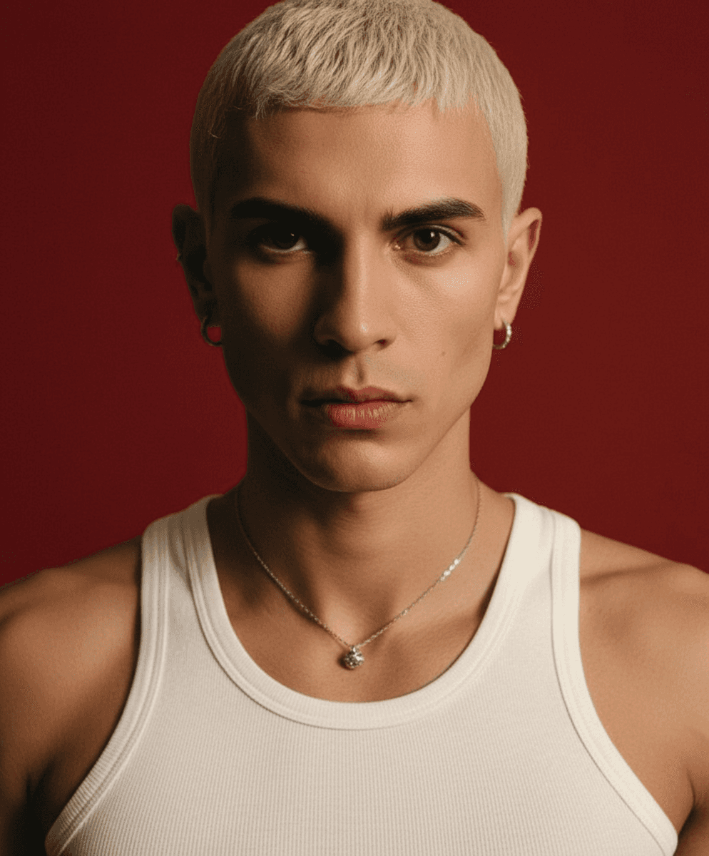 Platinum Blonde Portrait